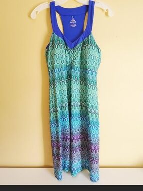 Prana Royal Blue Racerback Tank Top